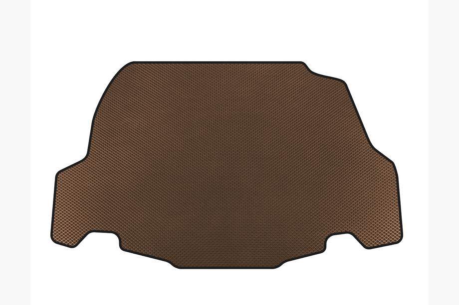 Ford Mustang 2005–2014 Tavaratilan EVA-matto (2009-2014, GT, Cabriolet, Ruskea) Image