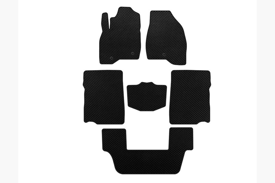 Ford Explorer 2011–2019 EVA-automatot (2017-2019, 3. rivi, 7-paikkainen, musta) Image