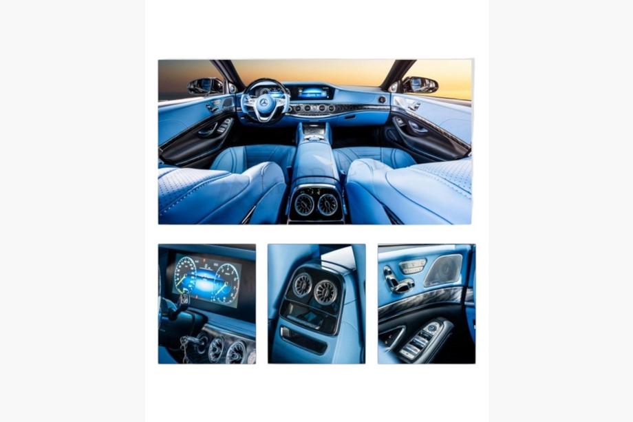 Mercedes S-class W221 2005–2013 Sisustan päivityssarja w222:een Image