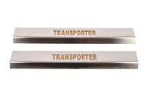 Volkswagen T5 Transporter 2003–2010 Carmos V1 kynnyslistat (2 kpl, ruostumaton teräs) kuva 2