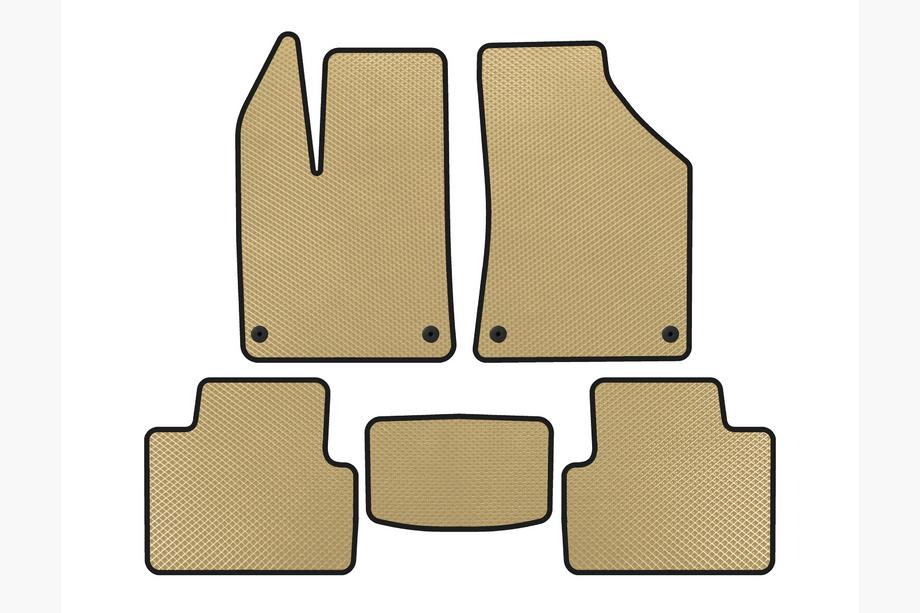 Chrysler 200 I 2010–2014 EVA-lattiamatot (Beige) Image