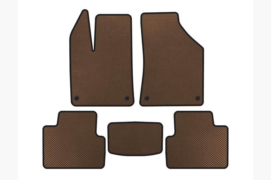 Chrysler 200 I 2010–2014 EVA-auton matot (ruskea) Image