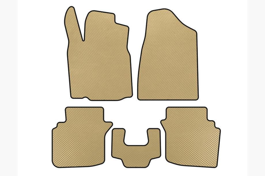 Chrysler Sebring II 2001–2006 EVA-lattiamatot matkustamoon (2004-2006, Beige) Image
