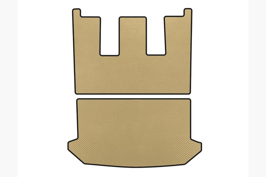Citroen C-8 2002–2014 EVA tavaratilan matto v1 (Beige) Image