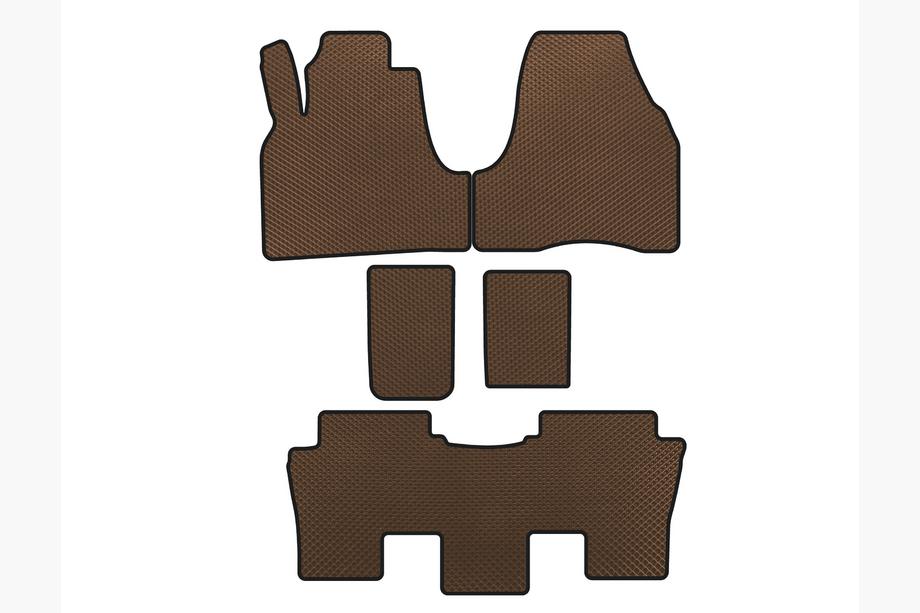 Citroen C-8 2002–2014 EVA-auton matot (ruskea) Image