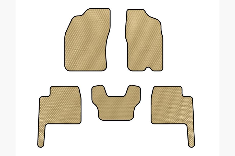 Dodge Durango 2004–2009 EVA-lattiamatot (Beige) Image