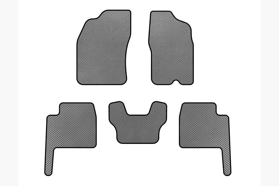 Dodge Durango 2004–2009 EVA-auton matot (harmaa) Image