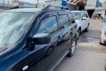 Mitsubishi Outlander 2001–2006 Ikkunadeflektorit (4 kpl, HIC) kuva 9