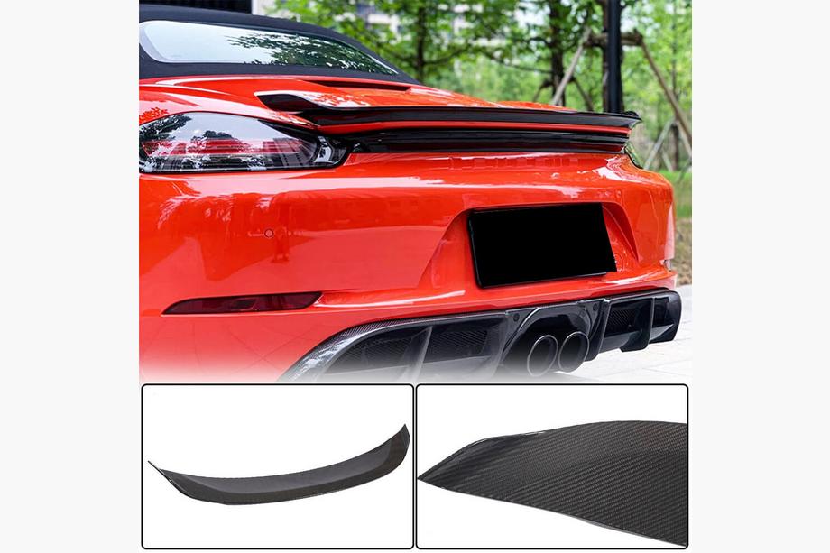 Porsche Boxster/Cayman 982 (718) 2016– Spoileri V2 (Boxster, hiilikuitu) Image