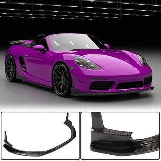 Etupuskurin lippa Lip V1 (2016-2019, hiilikuitu) Porsche Boxster/Cayman 982 (718) 2016– kuva 1