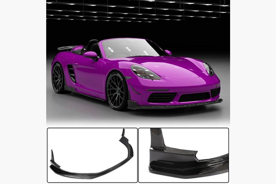 Porsche Boxster/Cayman 982 (718) 2016– Etupuskurin lippa Lip V1 (2016-2019, hiilikuitu) Image