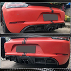 Porsche Boxster/Cayman 982 (718) 2016– Takapuskurin diffuusori V1 (2016-2019, hiilikuitu) kuva 5