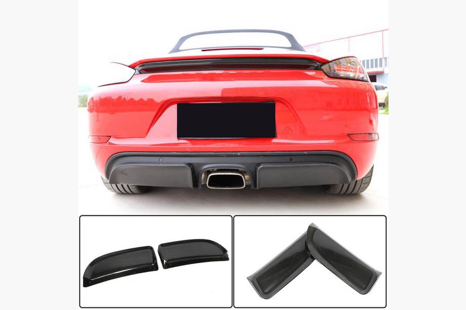 Porsche Boxster/Cayman 982 (718) 2016– Takapuskurin diffuusori V2 (2016-2019, hiilikuitu) Image