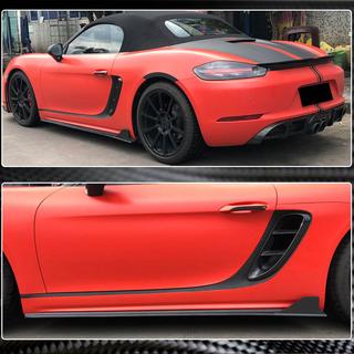 Helmalevikkeet V1 (2016-2019, hiilikuitu) Porsche Boxster/Cayman 982 (718) 2016– kuva 4