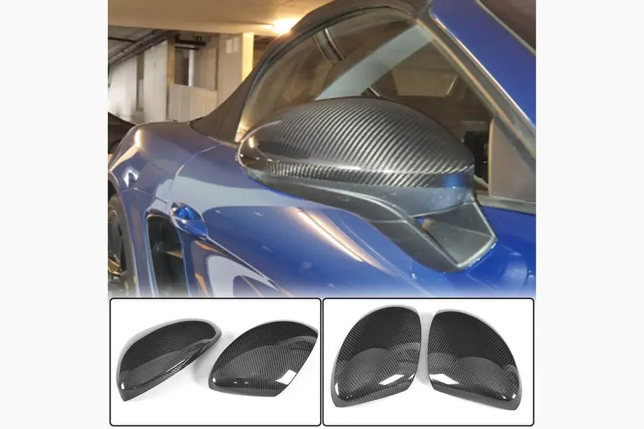 Porsche Boxster/Cayman 982 (718) 2016– Peilinkuoret (hiilikuitu) Image