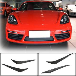 Etupuskurin lipat (hiilikuitu) Porsche Boxster/Cayman 982 (718) 2016– kuva 1