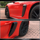 Porsche Boxster/Cayman 982 (718) 2016– Taka-lokasuojan levikkeet (2016-2019, hiilikuitu) kuva 4
