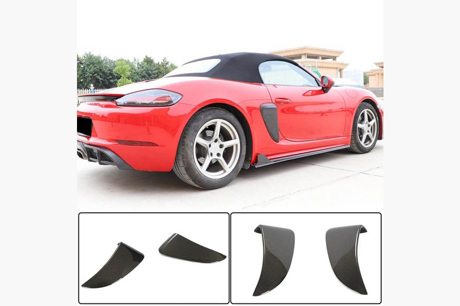 Porsche Boxster/Cayman 982 (718) 2016– Taka-lokasuojan levikkeet (2016-2019, hiilikuitu) Image