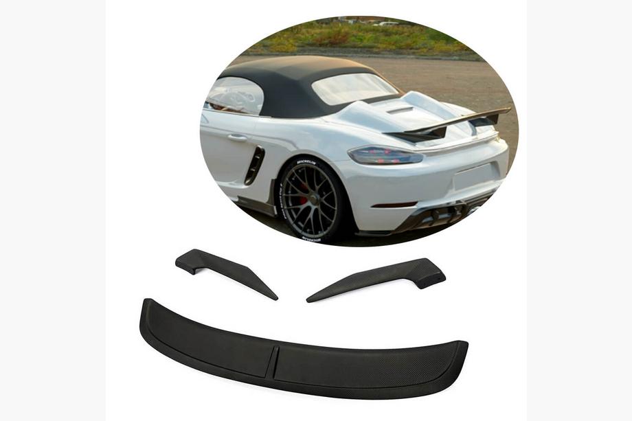 Porsche Boxster/Cayman 982 (718) 2016– Spoileri V3 (Boxster, hiilikuitu) Image