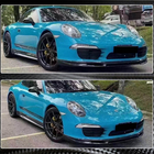 Porsche 911 (991) 2011–2019 Etupuskurin lip-spoileri (Carrera 2011-2015, hiilikuitu) kuva 4