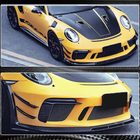 Porsche 911 (991) 2011–2019 Etupuskurin listat V2 (GT3 (RS) 2017-2019, hiilikuitu) kuva 5