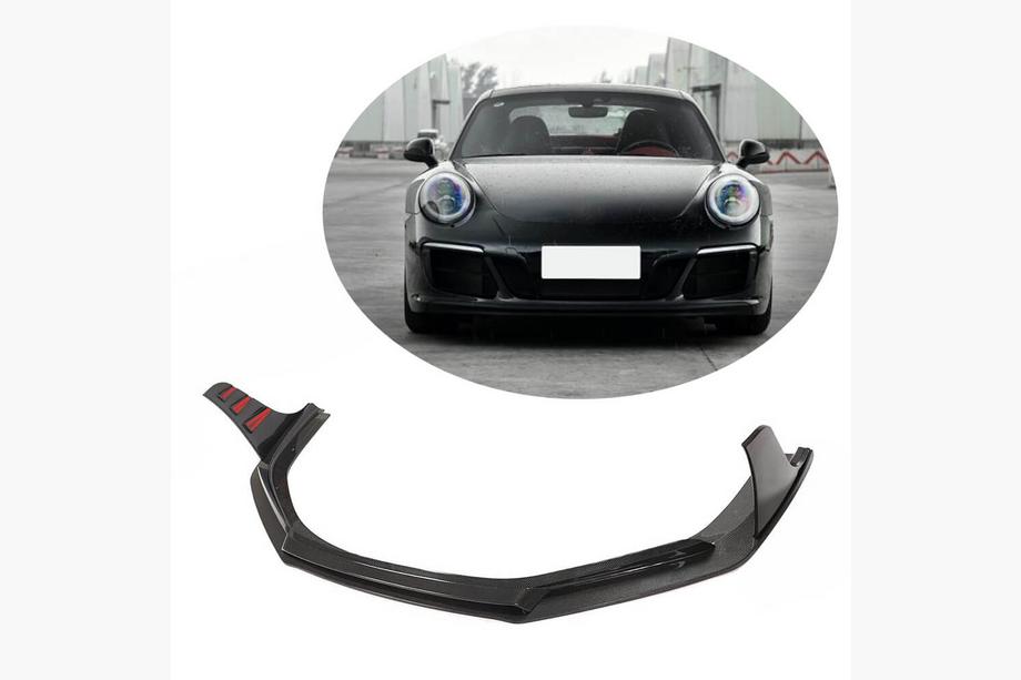 Porsche 911 (991) 2011–2019 Etupuskurin lip-spoileri (Carrera 4 GTS 2017-2018, hiilikuitu) Image