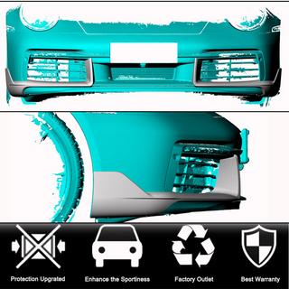 Etupuskurin flapsit Flap (Carrera 4 S 4S, hiilikuitu) kuva 2