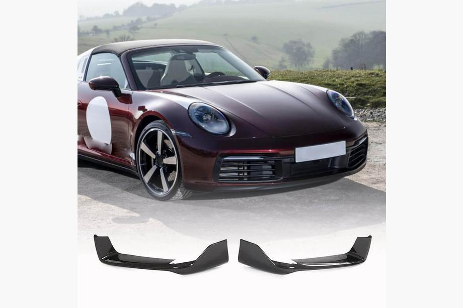 Porsche 911 (992) 2018– Etupuskurin flapsit Flap (Carrera 4 S 4S, hiilikuitu) Image