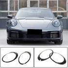 Porsche 911 (992) 2018– Ajovalojen suojakuoret (hiilikuitu) kuva 1