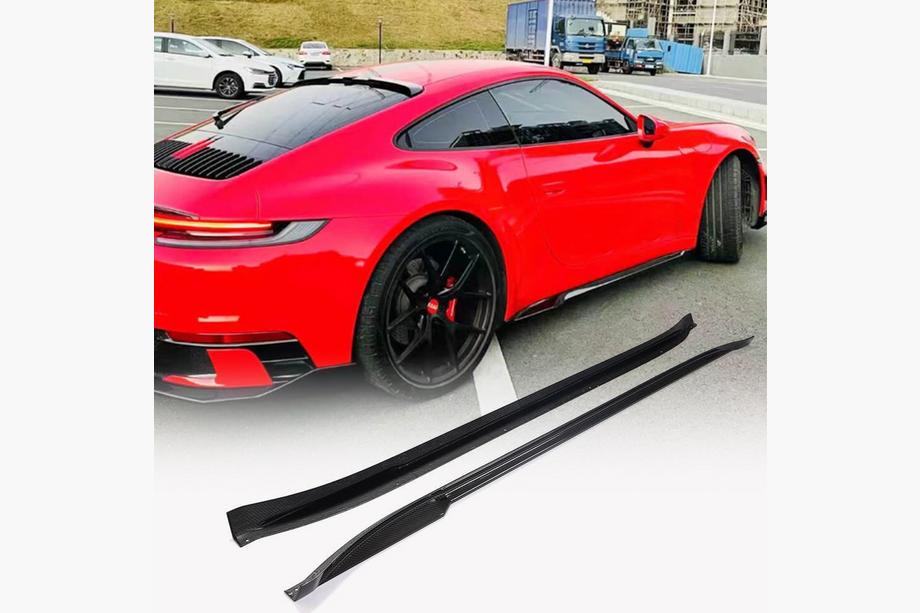 Porsche 911 (992) 2018– Helmalevikkeet V2 (Hiilikuitu) Image