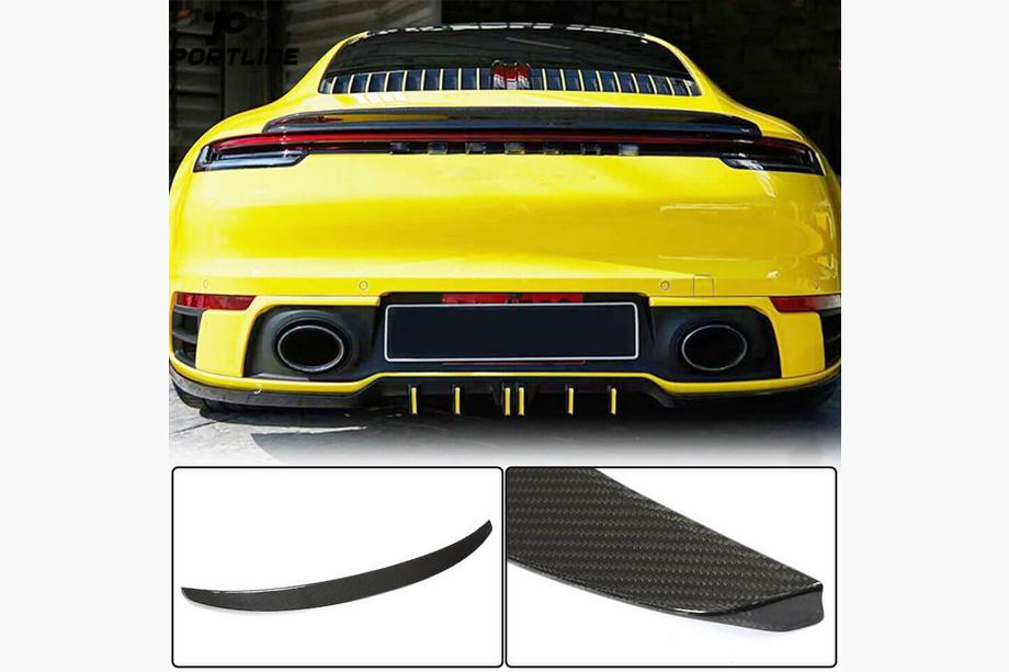 Porsche 911 (992) 2018– Spoileri (Carrera/Targa, hiilikuitu) Image