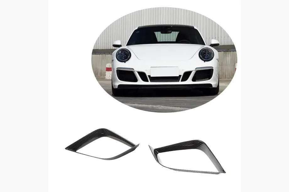 Porsche 911 (991) 2011–2019 Etupuskurin koristelistat (Carrera 4 GTS 2017-2018, hiilikuitu) Image