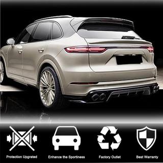 Takapuskurin diffuusori (2018-2023, Hiilikuitu) Porsche Cayenne 2018– kuva 3