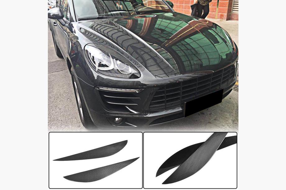 Porsche Macan 2014–2024 Ajovalojen luomet (2014-2018, hiilikuitu) Image