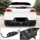 Porsche Macan 2014–2024 Takapuskurin diffuusori V2 (2014-2021, hiilikuitu) kuva 2