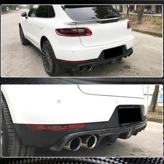 Takapuskurin diffuusori V2 (2014-2021, hiilikuitu) Porsche Macan 2014–2024 kuva 4