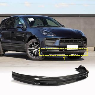 Etupuskurin lip-spoileri (2022+, Hiilikuitu) Porsche Macan 2014–2024 kuva 1