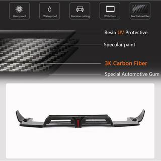 Takapuskurin diffuusori V2 (2021+, hiilikuitu) Porsche Macan 2014–2024 kuva 4