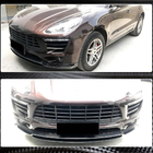 Porsche Macan 2014–2024 Etupuskurin lip-spoileri Lip V2 (2014-2018, Hiilikuitu) kuva 3