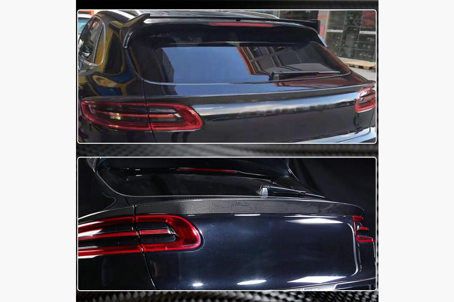 Porsche Macan 2014–2024 Alaspoileri (2014-2018, hiilikuitu) Kuva 5