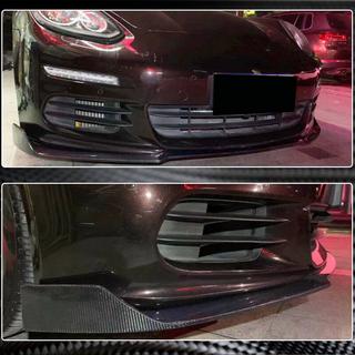 Etupuskurin lip-spoileri (Base 2013-2016, hiilikuitu) Porsche Panamera 2009–2016 kuva 4