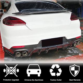 Takapuskurin diffuusori (2013-2016, hiilikuitu) Porsche Panamera 2009–2016 kuva 2