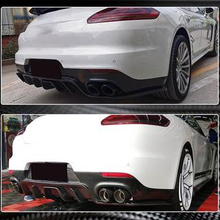 Takapuskurin diffuusori (2013-2016, hiilikuitu) Porsche Panamera 2009–2016 kuva 4