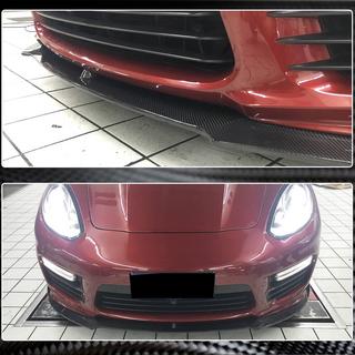 Hiilikuitu etupuskurin lipa Lip V1 (Turbo/Turbo S/GTS) Porsche Panamera 2009–2016 kuva 3