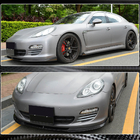 Porsche Panamera 2009–2016 Etupuskurin lipa Lip (Base 2009-2013, hiilikuitu) kuva 3