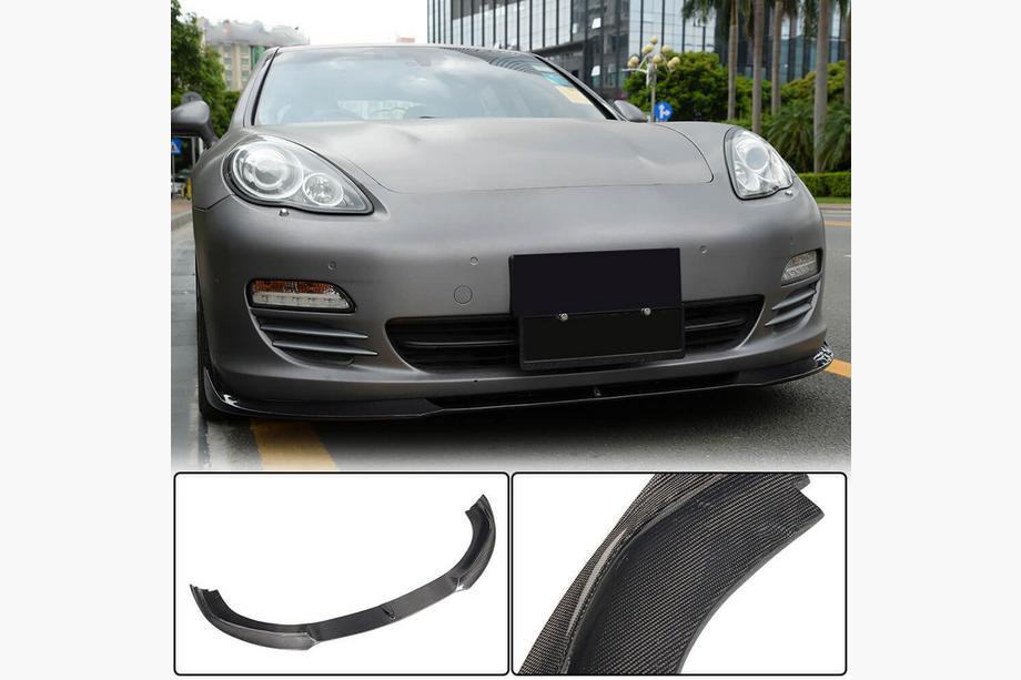 Porsche Panamera 2009–2016 Etupuskurin lipa Lip (Base 2009-2013, hiilikuitu) Image