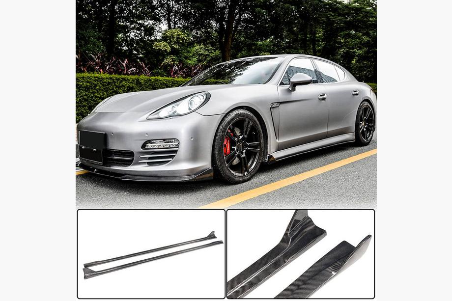 Porsche Panamera 2009–2016 Sivuhelmat V2 (2009-2013, Hiilikuitu) Image