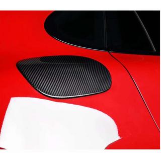 Polttoaineluukun peite (2016-2020, Hiilikuitu) Porsche Panamera 2016–2023 kuva 2