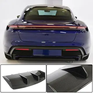 Takapuskurin diffuusori (2019-2024 Turbo S SD, hiilikuitu) kuva 1