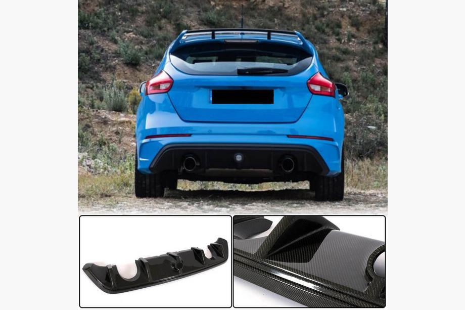 Ford Focus III 2011–2017 Takapuskurin diffuusori (RS 2015-2017, hiilikuitu) Image